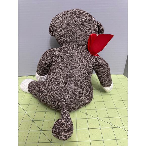 Progressive Plush Sock Monkey 10” James Patrick Plush Stuffed Animal #290890 - Picture 3 of 6